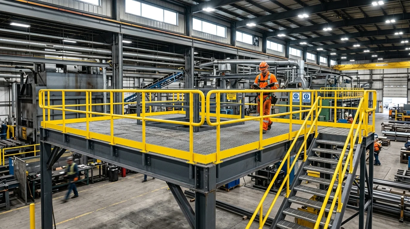Çelik Platform Sistemleri ve İş Güvenliği
